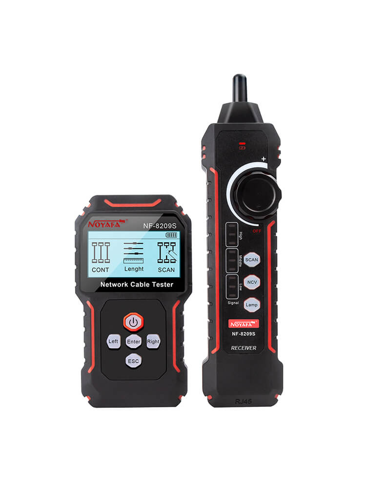 Testador e rastreador de cabo de rede NOYAFA NF-8209S – Noyafa Brasil