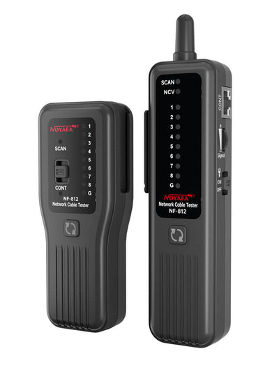 Testador de cabo de rede NOYAFA NF-812 para RJ45 e RJ11