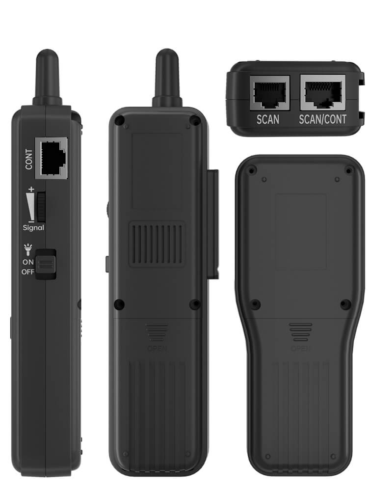 Testador de cabo de rede NOYAFA NF-812 para RJ45 e RJ11