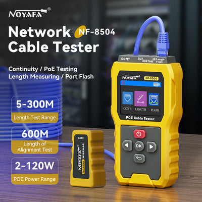 Testador e rastreador de cabo de rede NOYAFA NF-8504