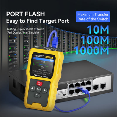 Testador e rastreador de cabo de rede NOYAFA NF-8504