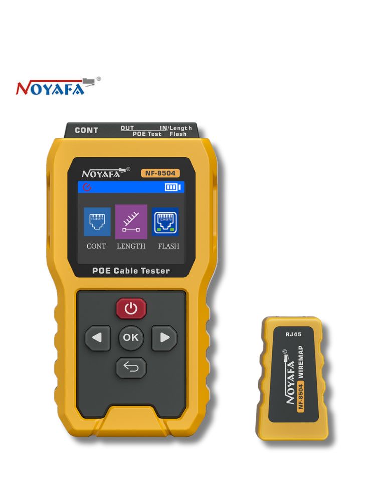 Testador e rastreador de cabo de rede NOYAFA NF-8504