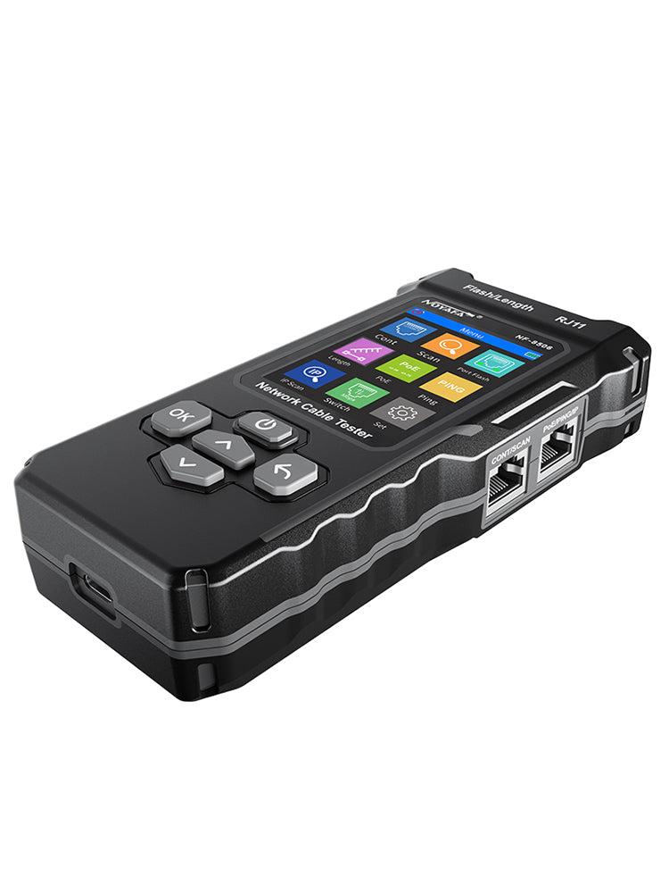Testador de cabo NOYAFA NF-8506 CAT5/CAT6 com teste PoE/PING