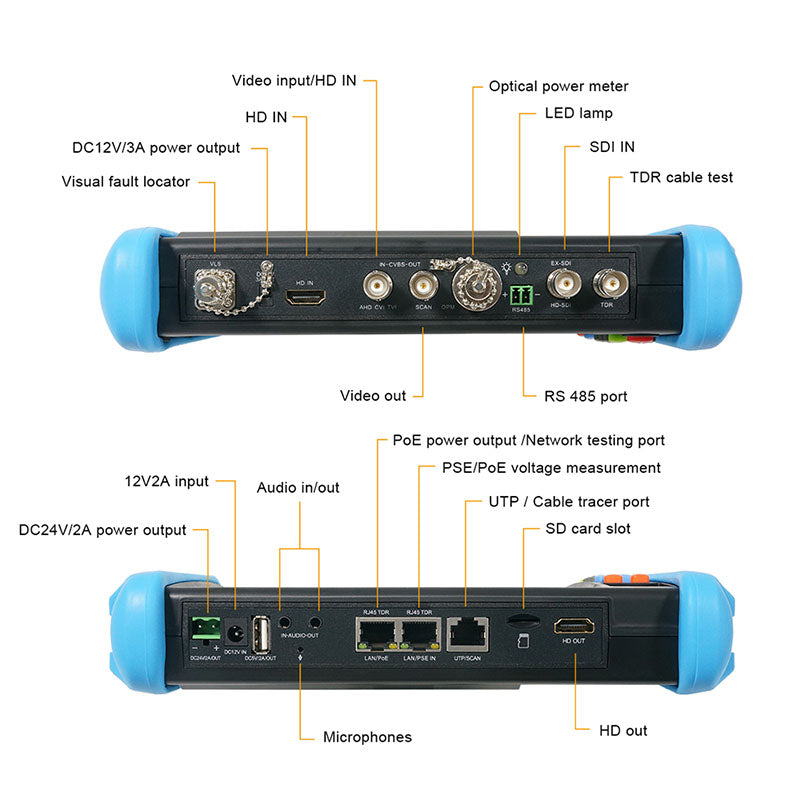 Testador de câmera CCTV NOYAFA IPC716 MOVTADHS Plus – Noyafa Brasil